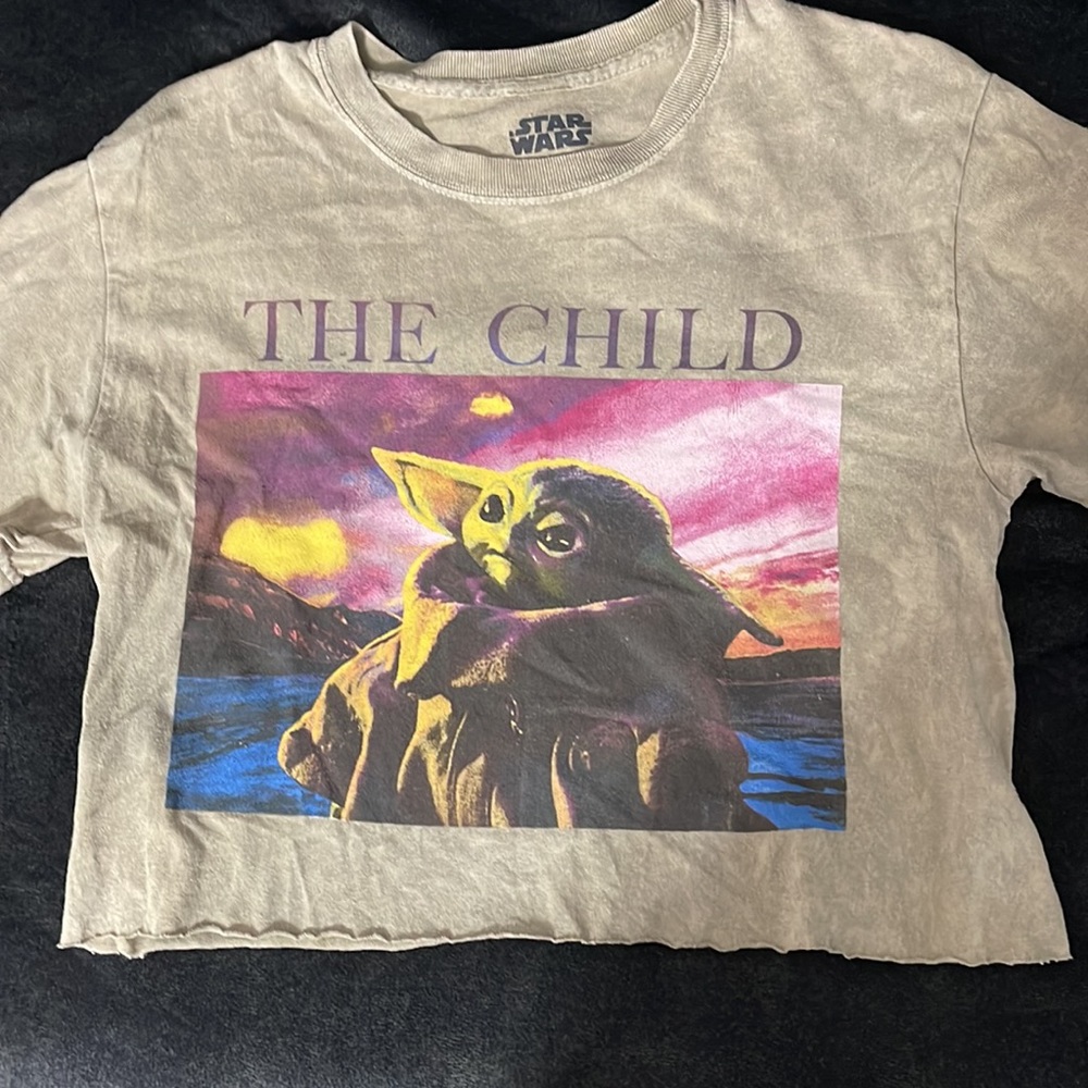Star Wars crop shirt junior